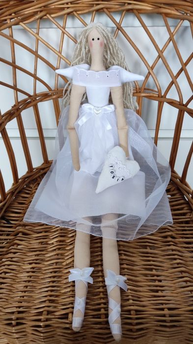Lalka Tilda - pamiątka chrztu