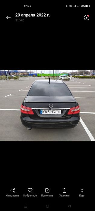 Mercedes-Benz E class w212 2011