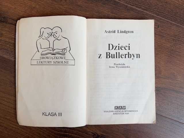 Książka Dzieci z Bullerbyn Astrid Lindgren