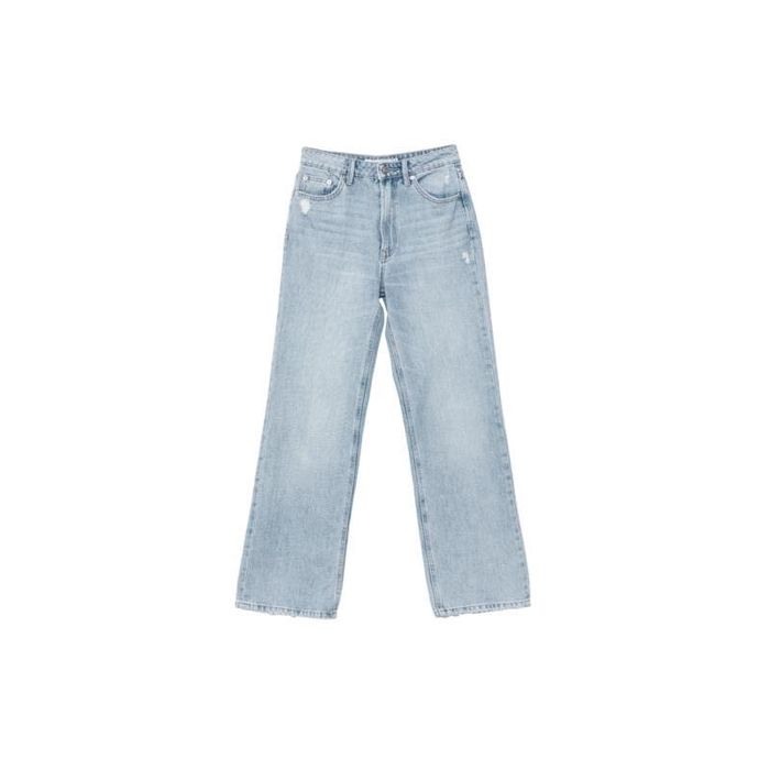 Straight Wide-Fit Jeans Size 32 (Straight Cut and High Waist) – New
