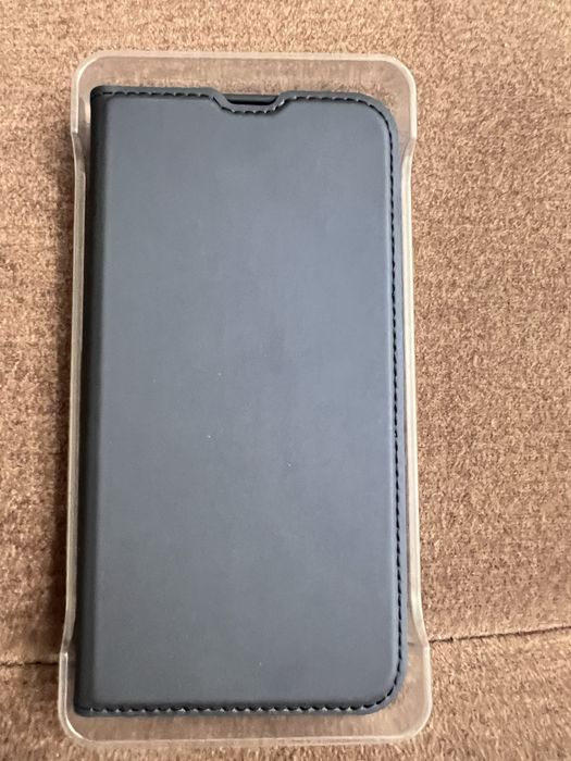 iPhone 13 pro - etui Pokrowiec otwierany granat nowy na prezent piękny