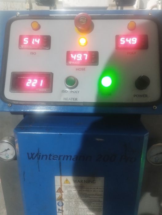 Maszyna do piany pur Wintermann 200