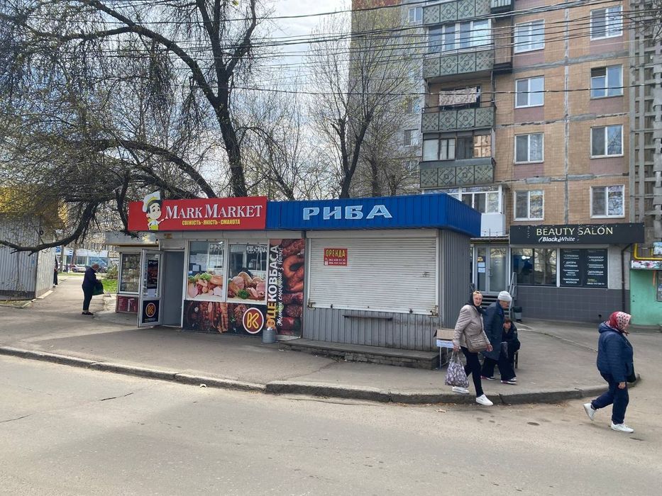 Аренда павильона Космонавтов/ост.Космос торговая аллея 6м 1000грн