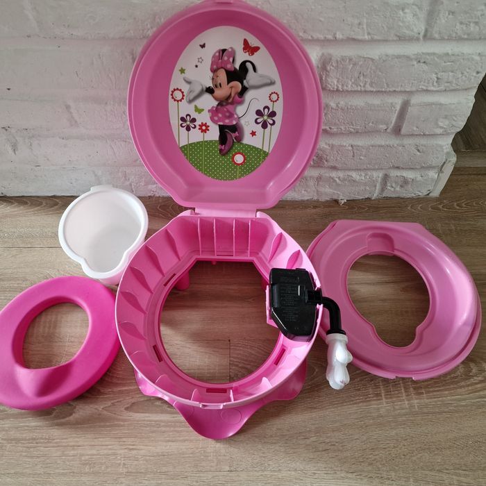 Nocnik minnie toaleta dla dziewczynki różowa grająca interaktywny