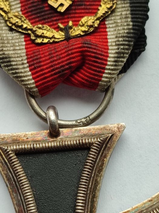 Sygnowany krzyż ek2 1939 że szpangą luftwaffe