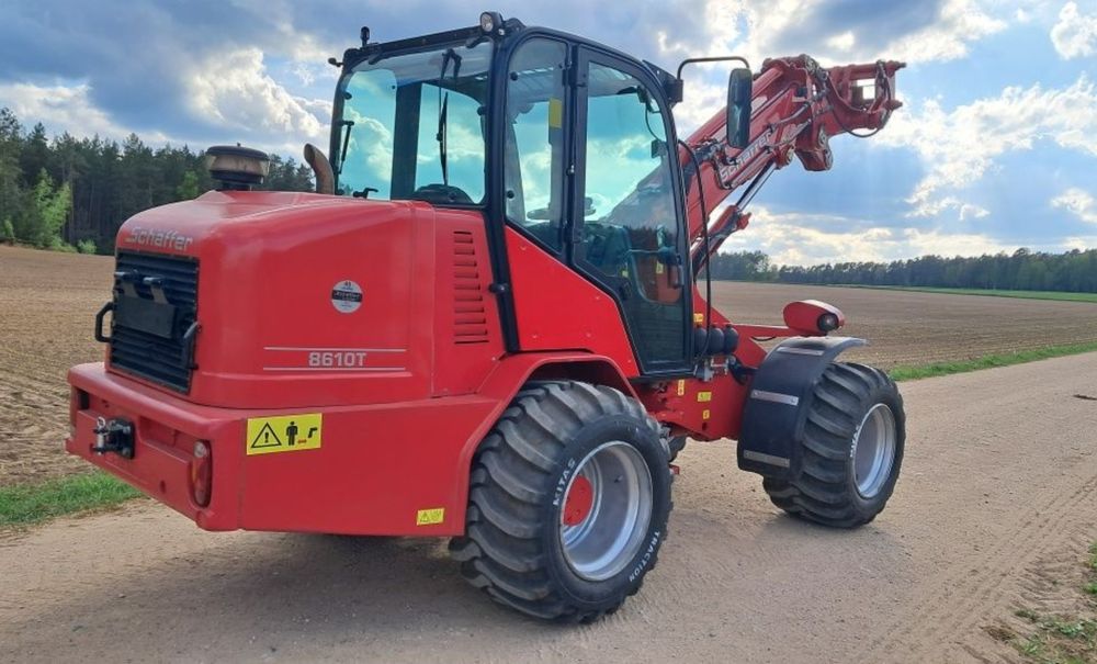 Schaffer 8610T, ładowarka przegubowo, teleskopową, Weidemann, manitou,