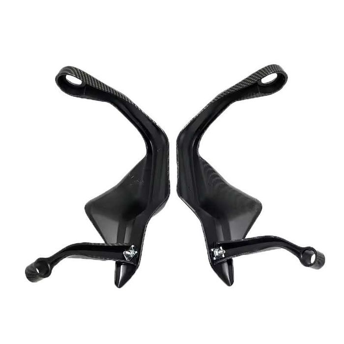 Protetores de Mãos Honda NC750X CB500X - ABS Preto Carbono