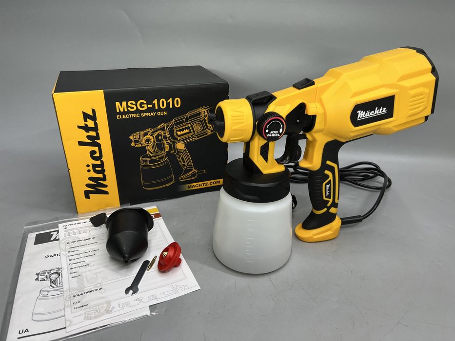 Краскопульт электрический Mаchtz MSG‑1010 Медные форсунки 650 Вт