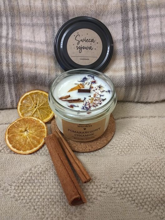 Świece sojowe zapachowe,handmade,na prezent, upominek, podziękowanie, święta,relaks