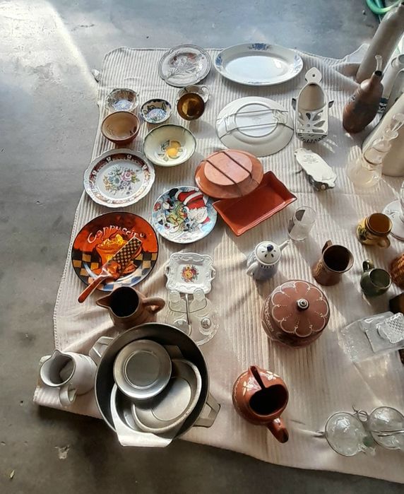 Utensílios de decoração vários