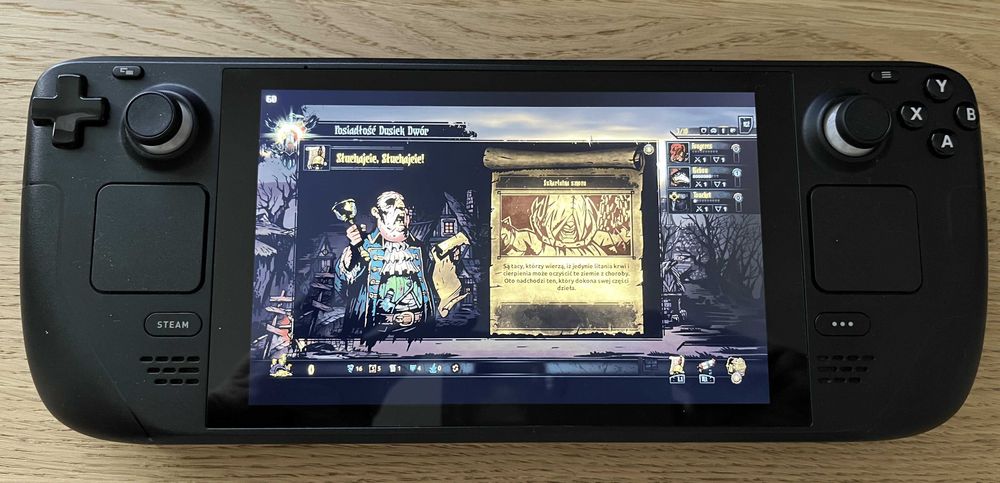 Valve Steam Deck 256GB LCD + Karta 512GB (768GB łącznie) - 100% sprawny + ładowarka + etui.