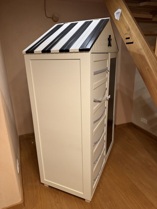 Szfa z pelnego drewna dziecienca