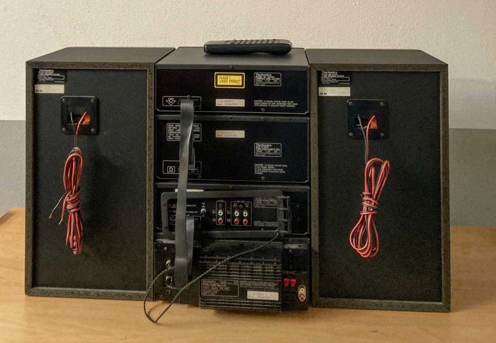 Aparelhagem Technics Série CH550 original e completa