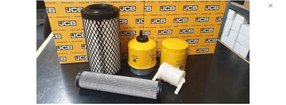 ZESTAW FILTRÓW MINI JCB 8014, 8016, 8018, 8020