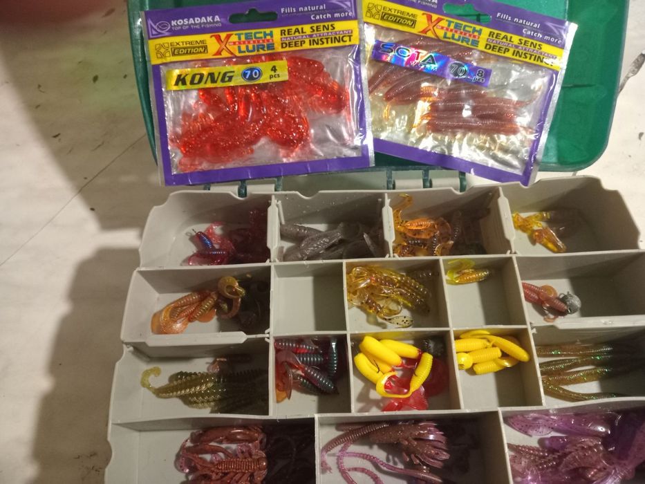 Рыбацкие снасти в хорошем состаянии