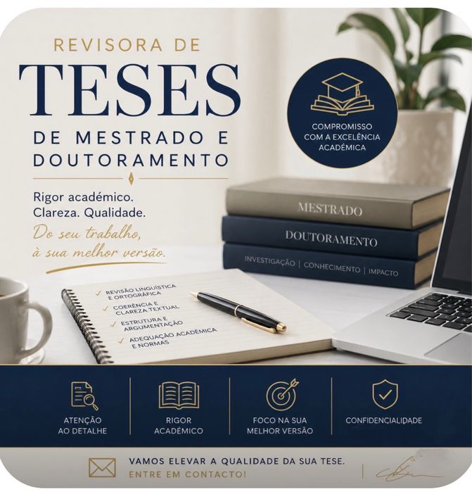 Revisão de Teses de Mestrado e Doutoramento