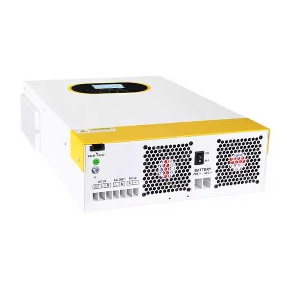 5.1кВт резервное питание инвертор 24v WiFi + 4 аккумулятора 12v 100A