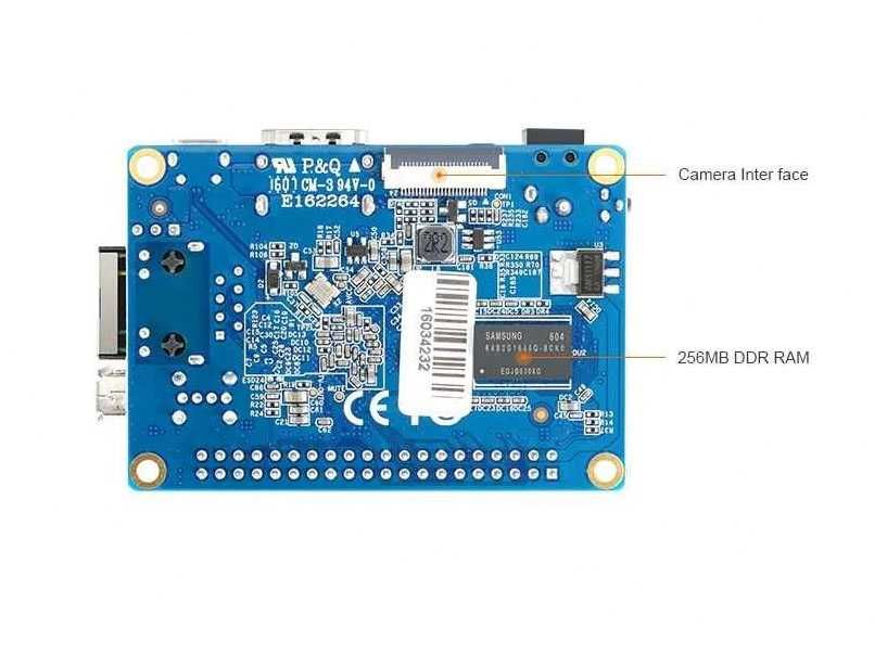 Одноплатный ПК Orange Pi One H3 512мб