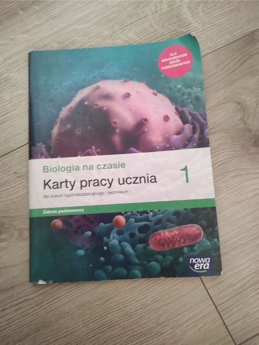 Karty pracy ucznia 1 Biologia Zakres podstawowy Nowa Era ,