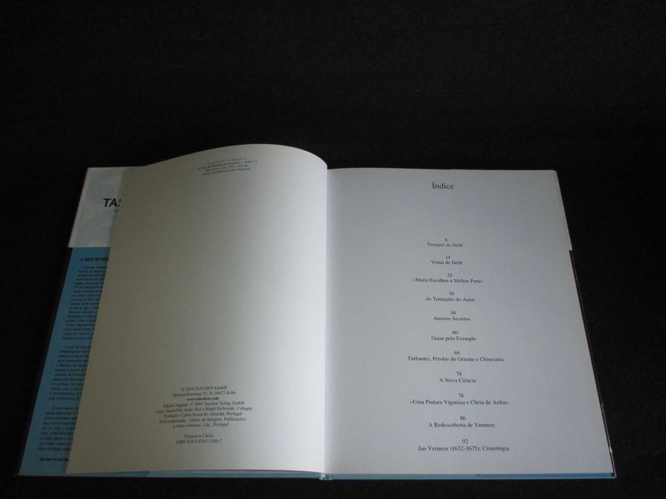 Livro Jan Vermeer Norbert Schneider Taschen 25 Anos