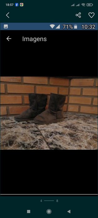 4 calçado em bom estado