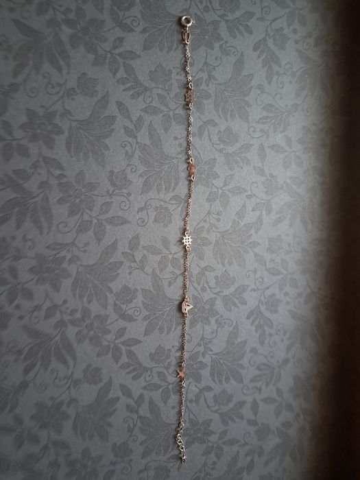 Pulseira tornozelo/ Tornozeleira prata
