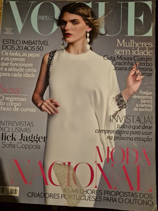 Czasopismo Vouge edycja portugalska