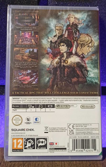Triangle Strategy Nintendo Switch - fantastyczna gra RPG