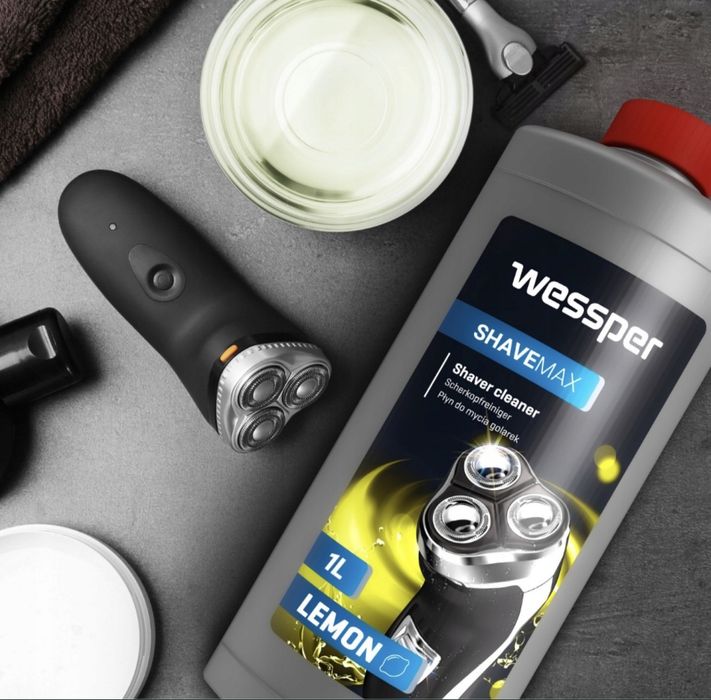 Лимонна рідина для очищення електробритв  та лез Wessper ShaveMax WES1