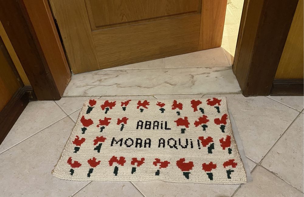 Tapete arraiolos 25 abril