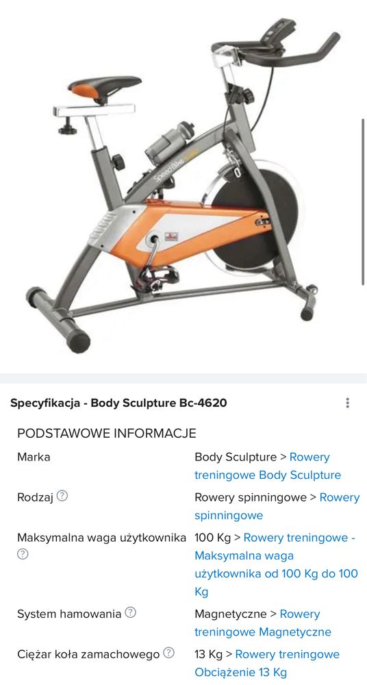 Bc4620 spin bike sale