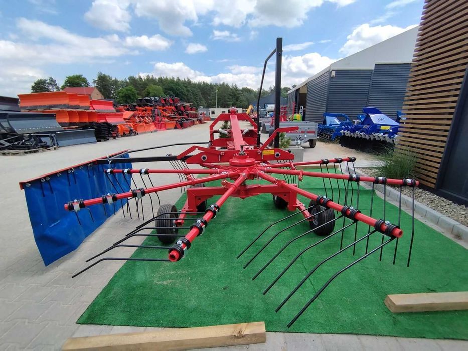 METAL-TECHNIK zgrabiarka karuzelowa 3,5 4,2 m | Do siana trawy | DOSTAWA CAŁA POLSKA RATY