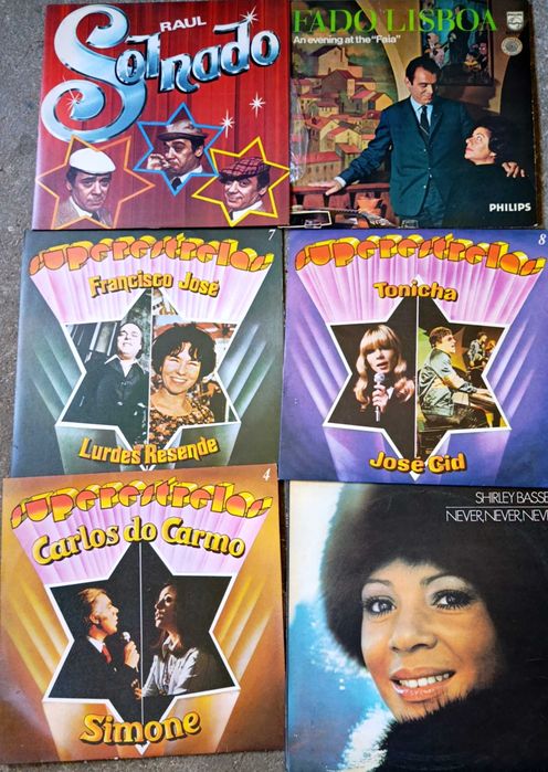 Lote 9 discos vinil - diversos