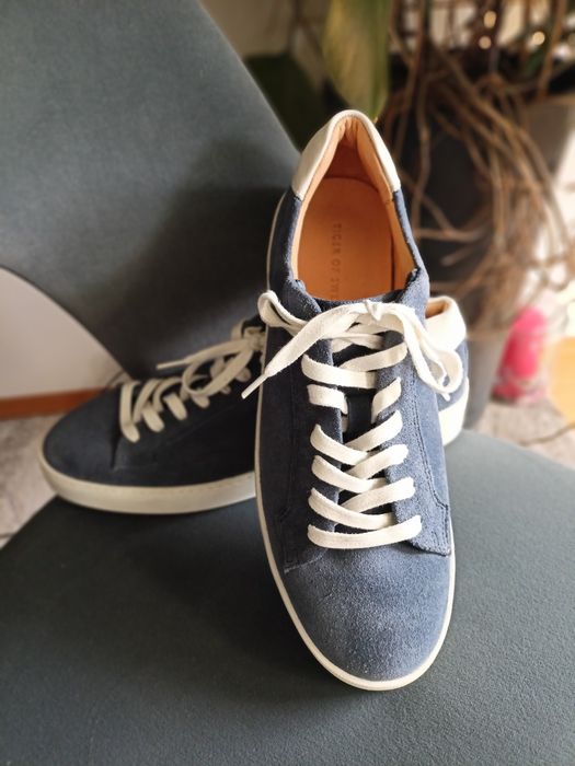 Skórzane męskie sneakersy Tiger of Sweden 43