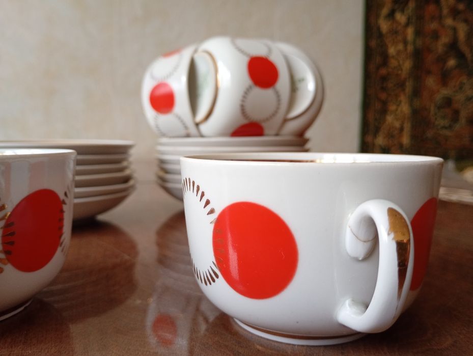 Чайний сервіз "горох"