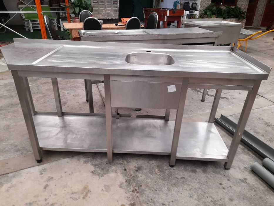 Bancadas como nova em inox