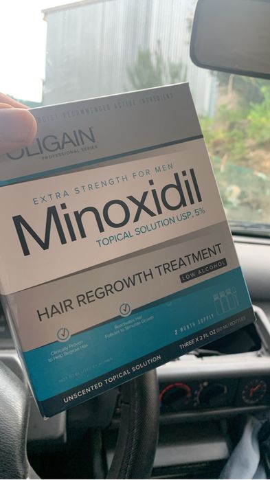 Minoxidil Extra forte -versão sem Álcool