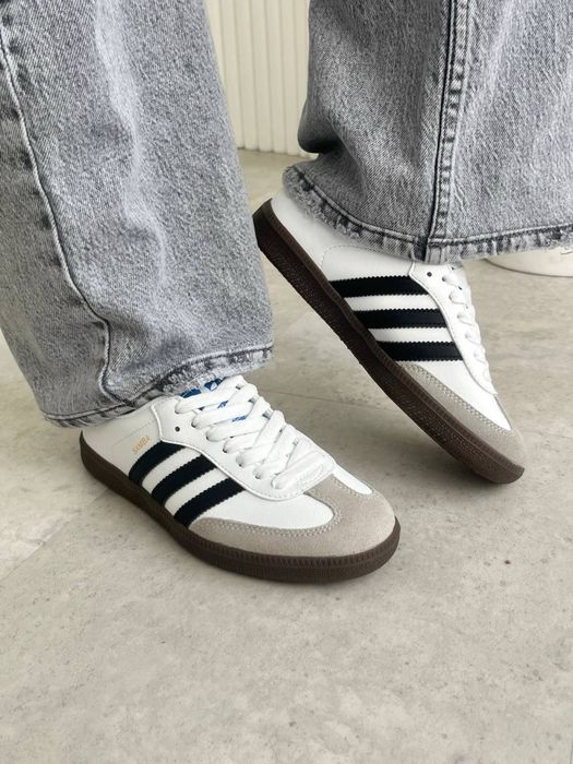 Жіночі кросівки Adidas Samba White адідас самба
