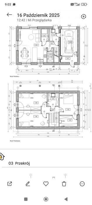 OKAZJA!!!   Rząska, 15a z PnB na 2 domy | Płaska | Pełne Media