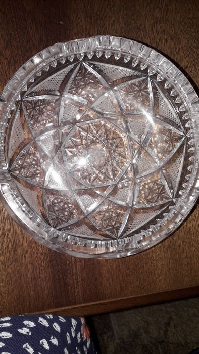 Ваза хрустальная