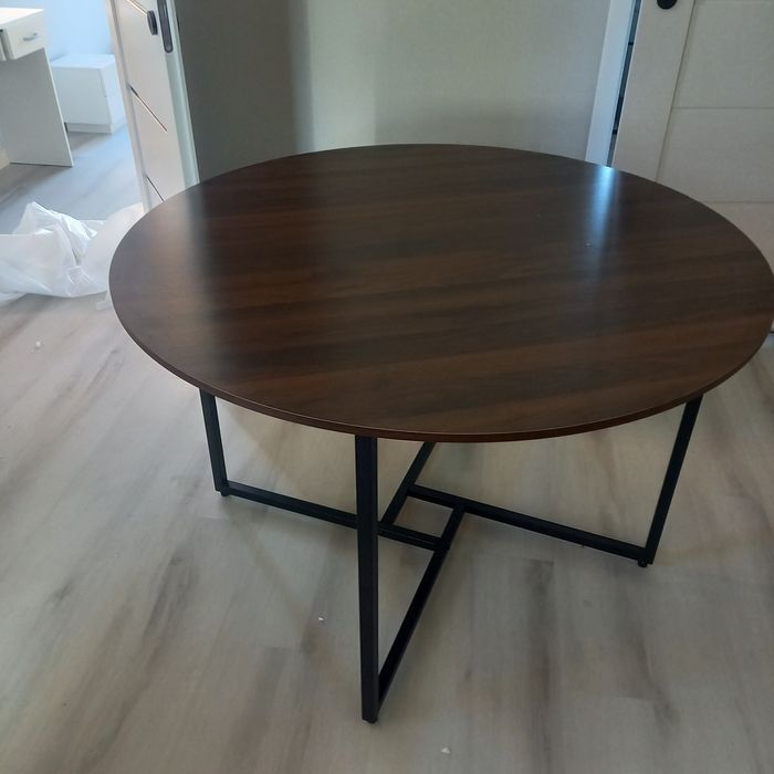 Stolik okrógły loft nowy