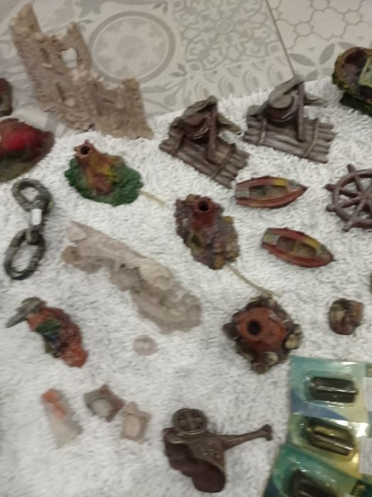 decoração de aquário