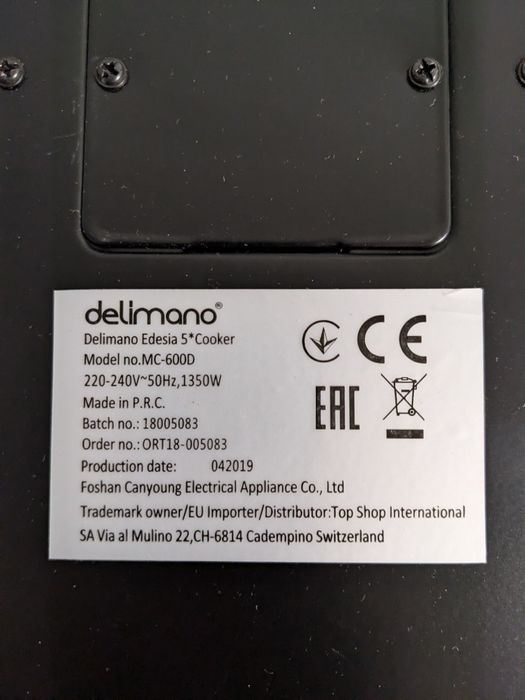 Мультиварка Delimano Edesia