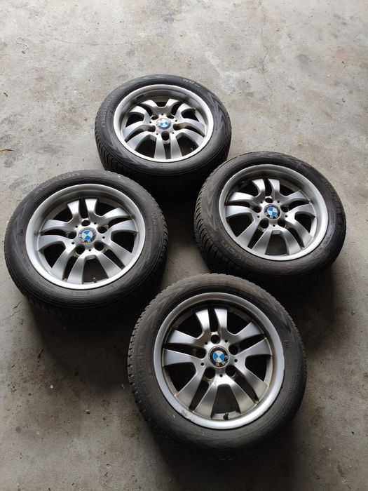 Felgi BMW styling 154 opony zimowe Nokian 16"