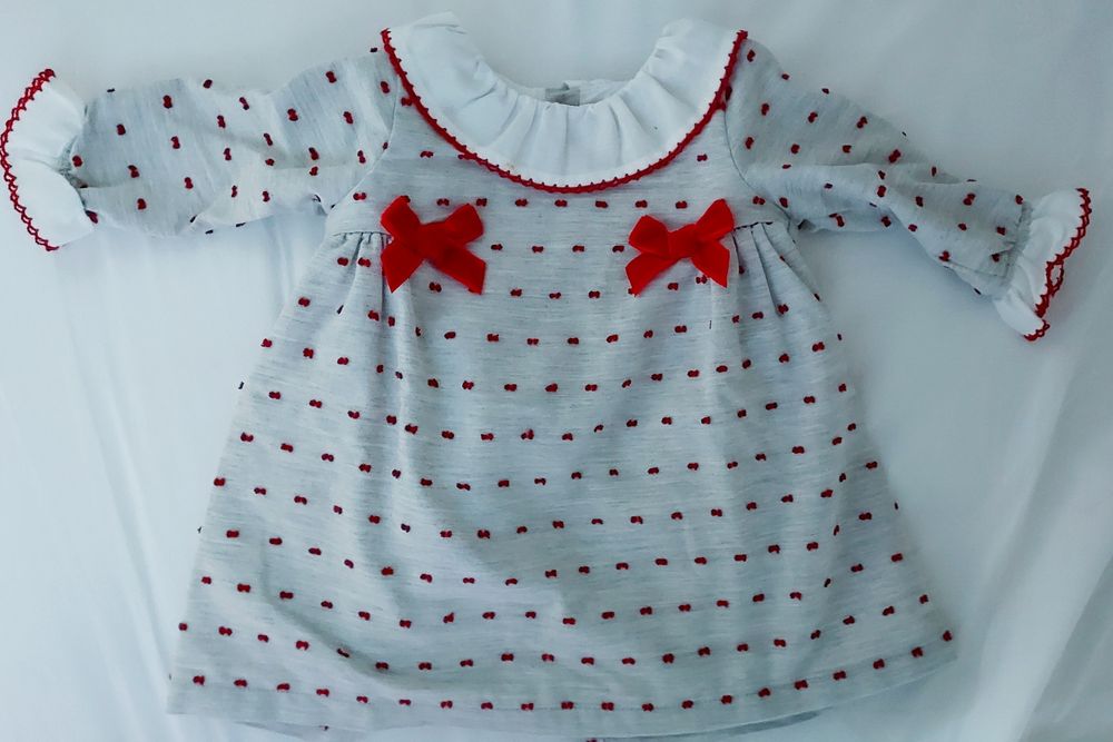 Vestido bebé menina 6 meses