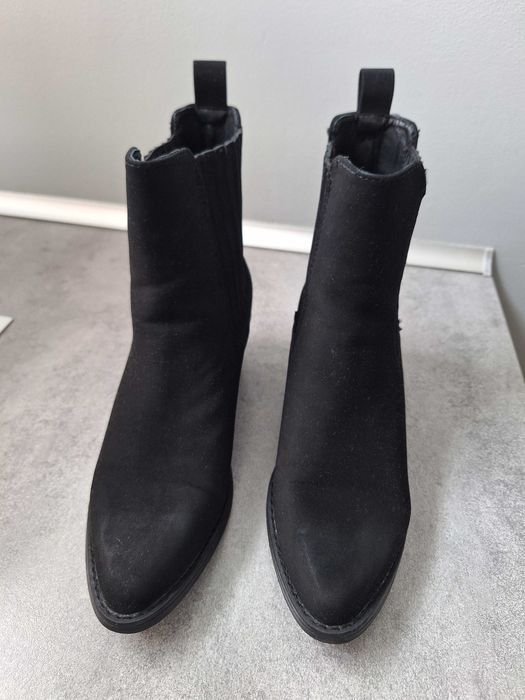 Botki damskie kowbojki 39