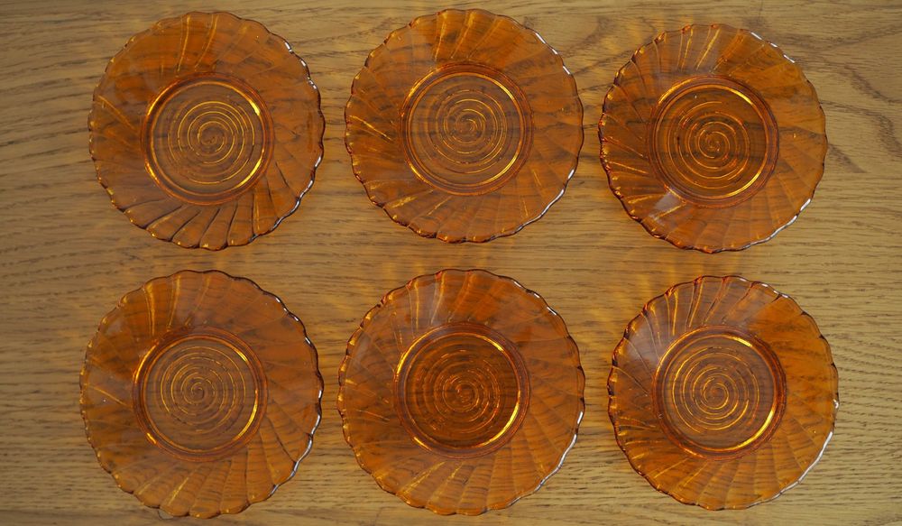 Spodeczki Ząbkowice 6 sztuk