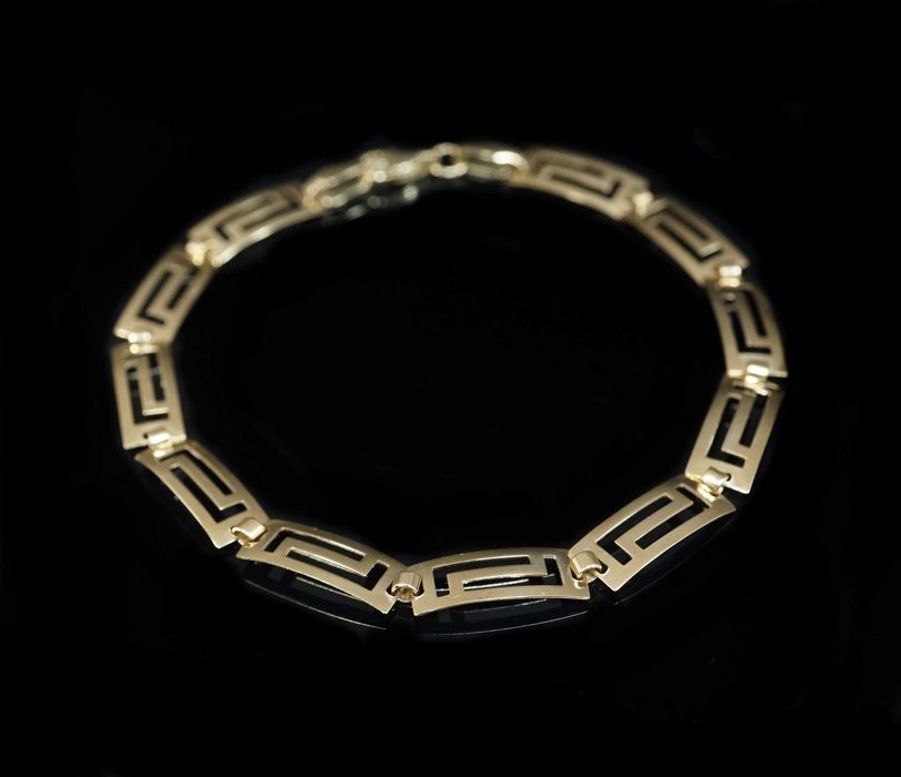 Złoto 585 - Złota bransoletka damska