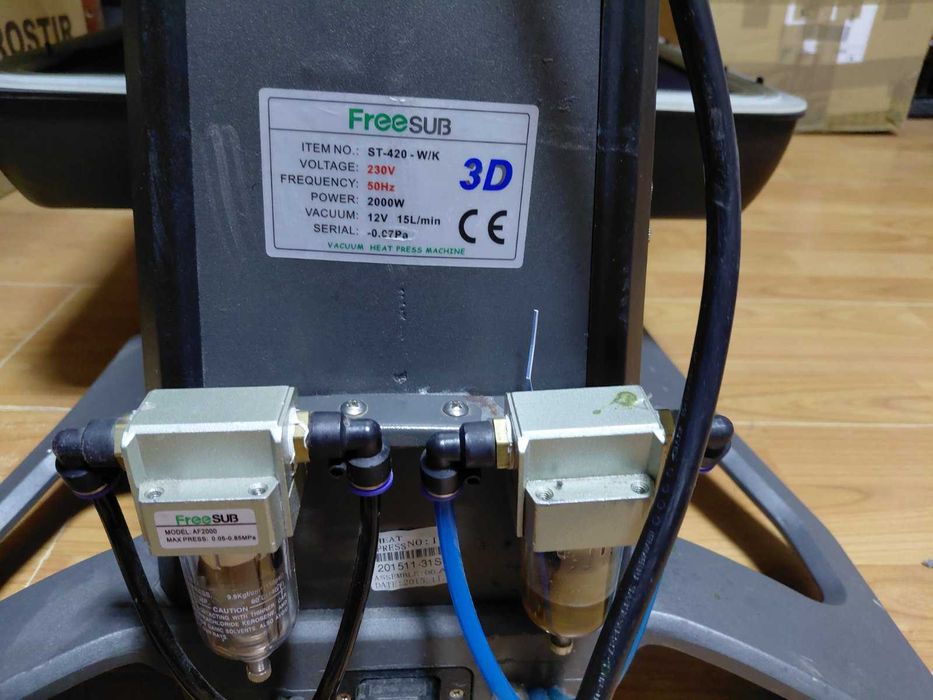 Термопрес для тиснення FreeSub st 420   3D