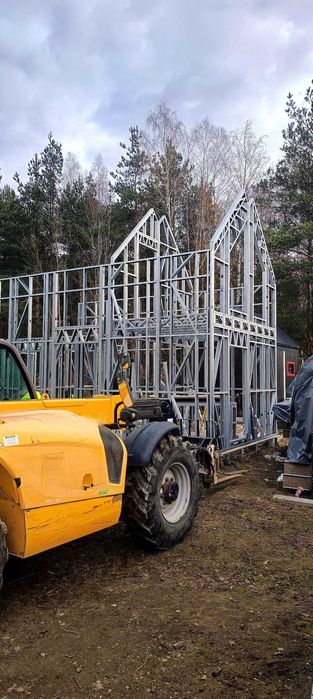 Domek CAŁOROCZNY 46,99m2 EKONEST35 na konstrukcji STALOWEJ LGS